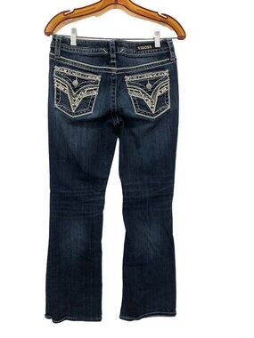 Vigoss Jeans Womens Size 3 - 4 L31 Dallas Boot Cut Heritage Fit Blue Denim Pant